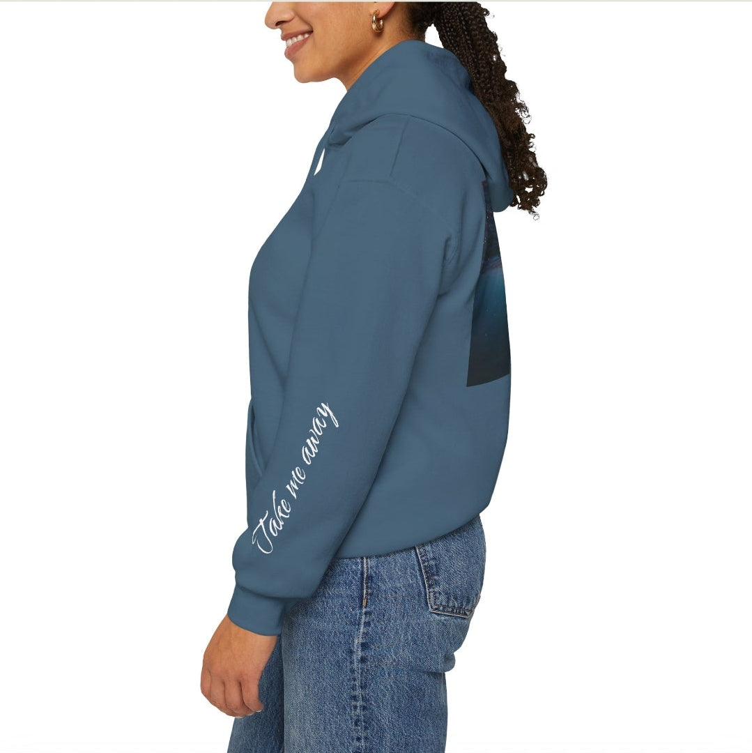 River of Change Graphic Hoodie – Inspiration & Comfort - Ava.Seville