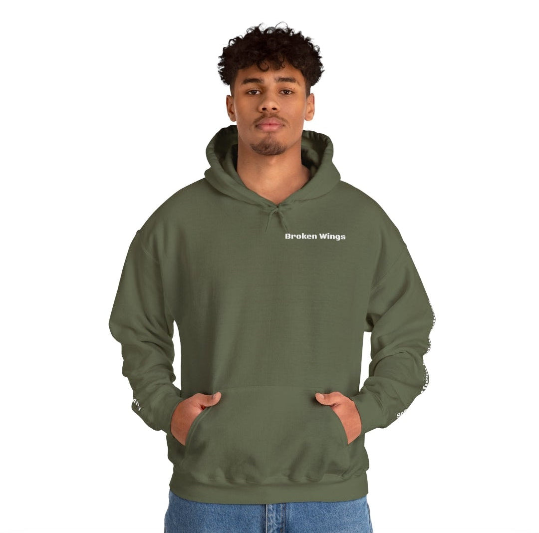oversized unisex graphic hoodie front view