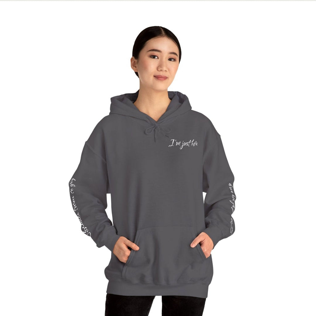 I’m Just Here Inner Struggle Graphic Hoodiech