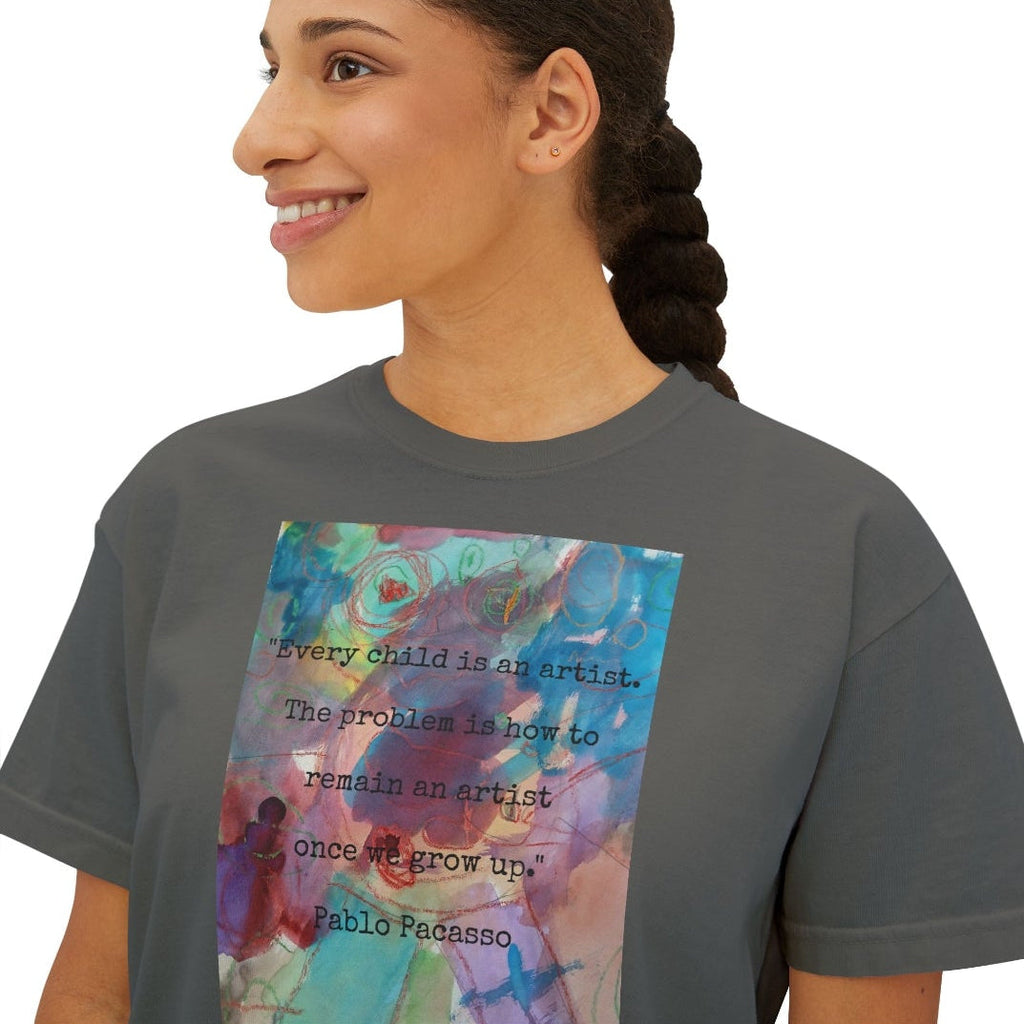 Women's Graphic Boxy Tee | Ava Seville Style