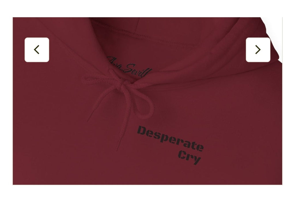 Desperate Cry Hoodie for Spiritual Battles