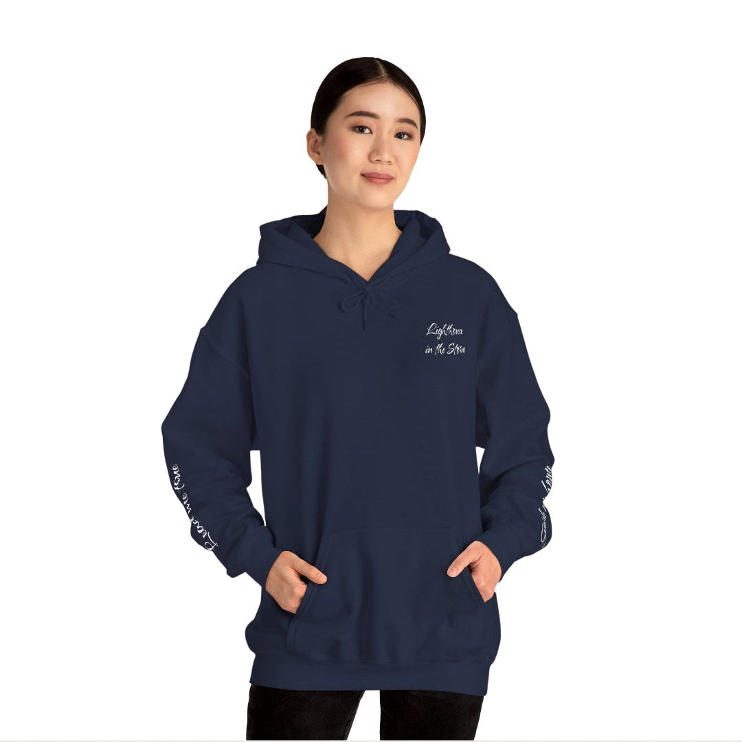 Lighthouse in the Storm Graphic Hoodie – Comfort & Hope