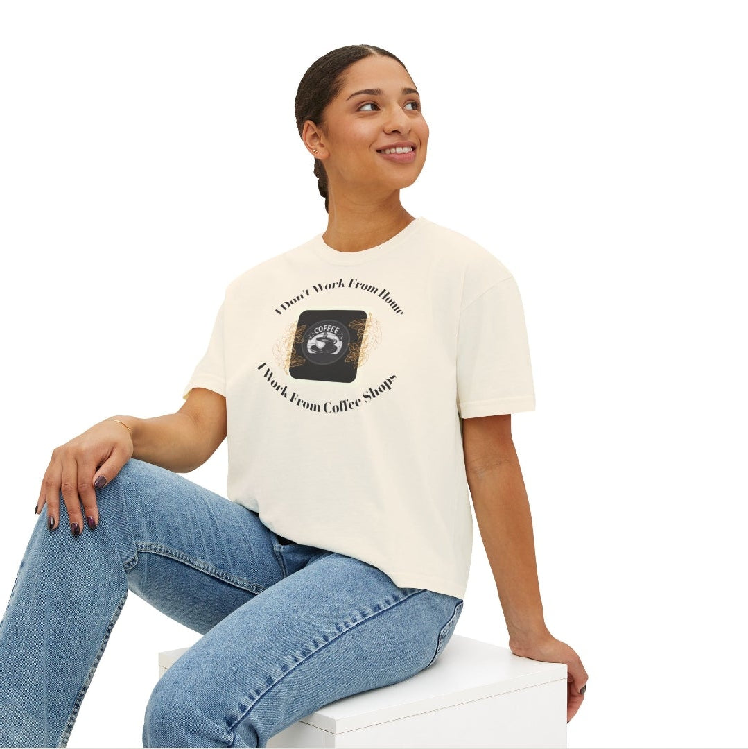 Women's Graphic Boxy Tee | Ava Seville Style