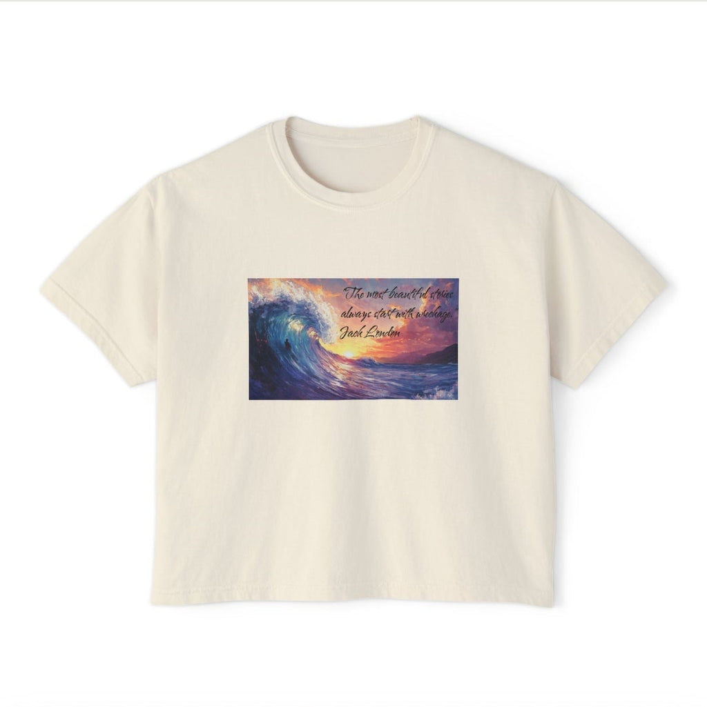 Women's Graphic Boxy Tee | Ava Seville Style