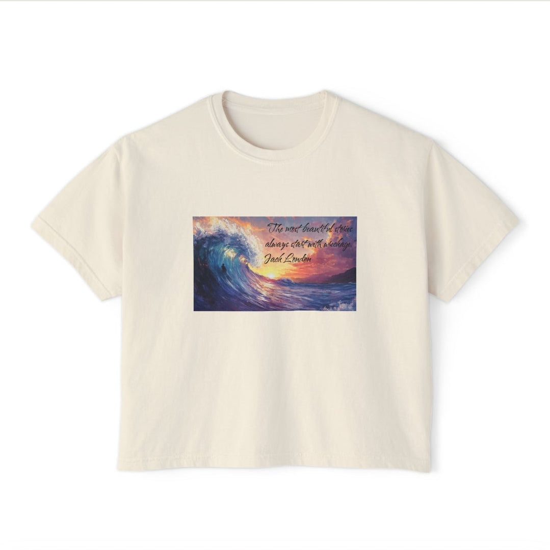 Women's Graphic Boxy Tee | Ava Seville Style