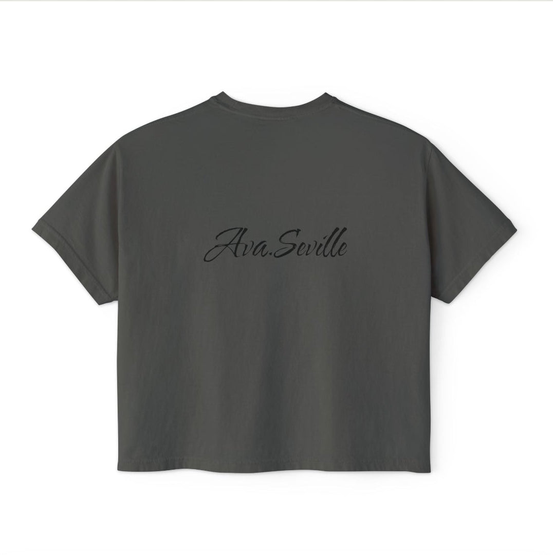 Women's Graphic Boxy Tee | Ava Seville Style