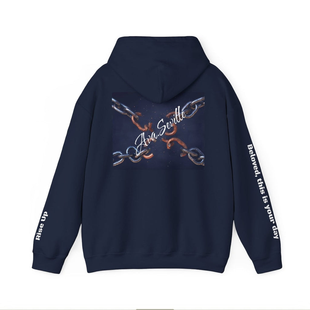 statement print hoodie back artwork