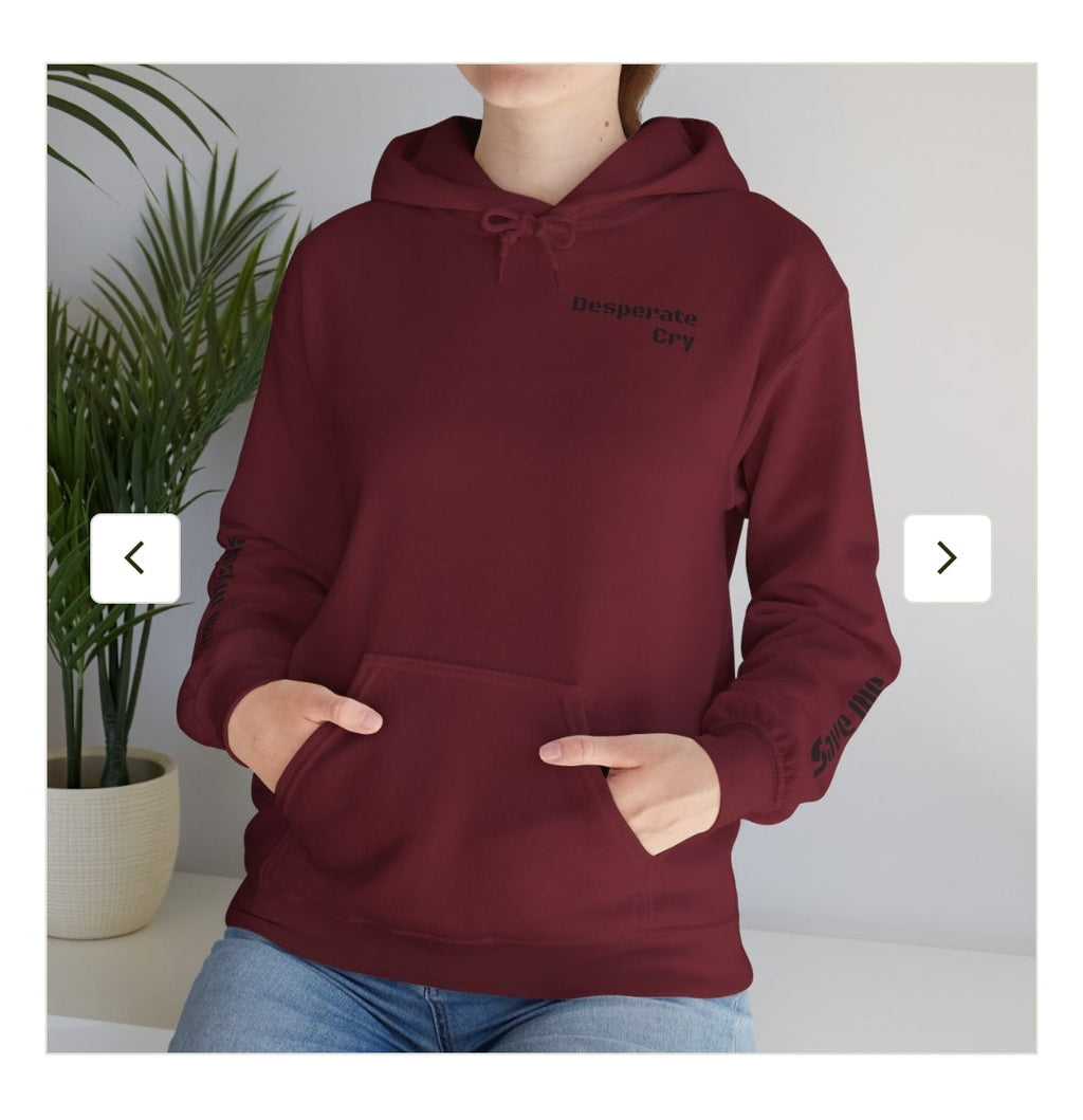 Desperate Cry Hoodie for Spiritual Battles