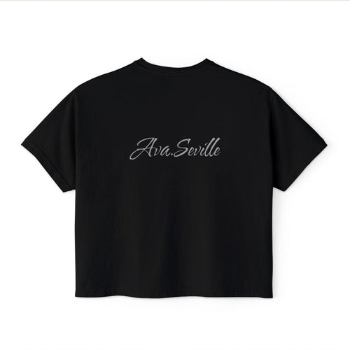 Women's Graphic Boxy Tee | Ava Seville Style