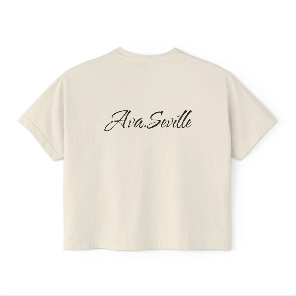 Women's Graphic Boxy Tee | Ava Seville Style