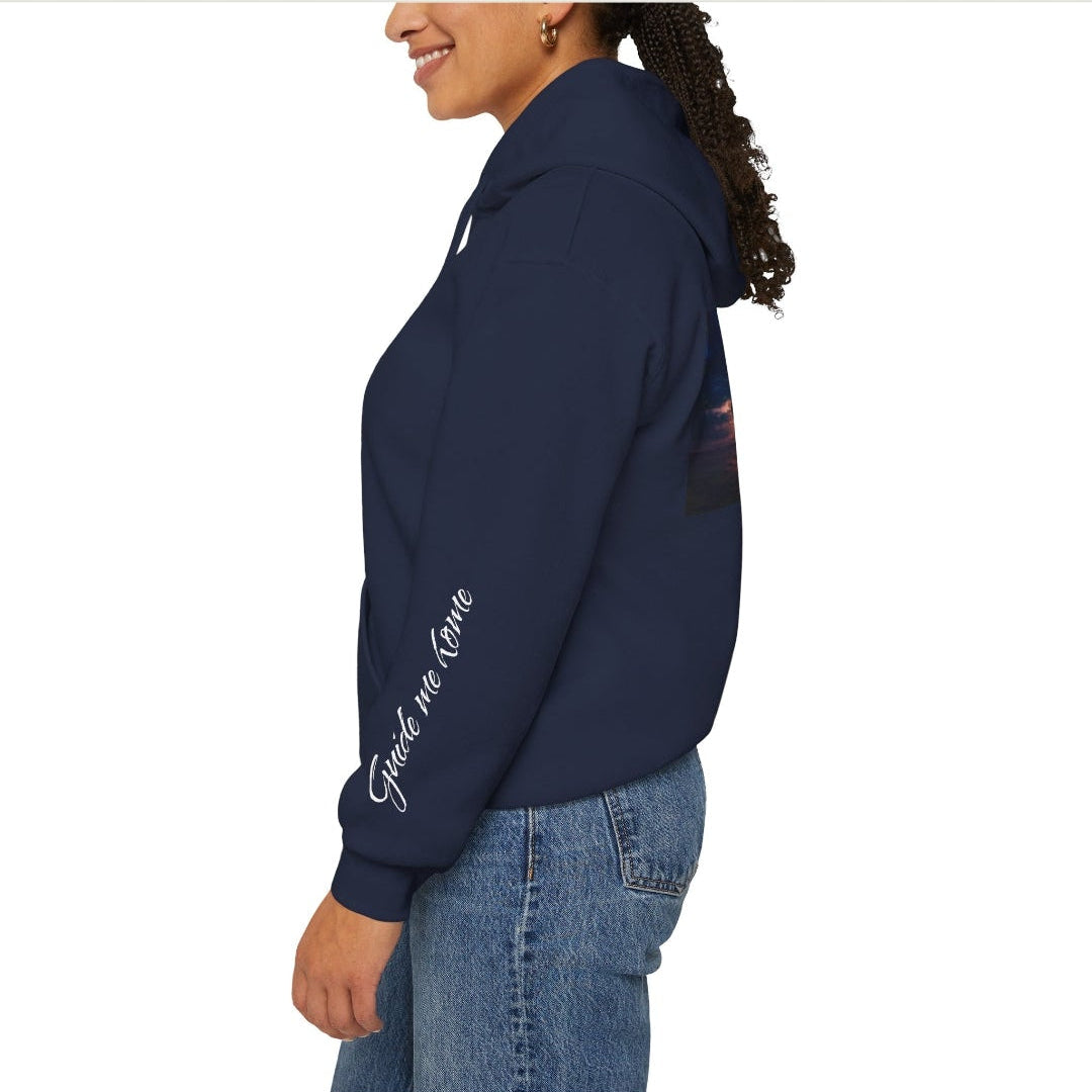 Lighthouse in the Storm Graphic Hoodie – Comfort & Hope