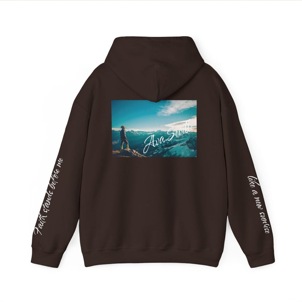 aesthetic printed hoodie outfit back design