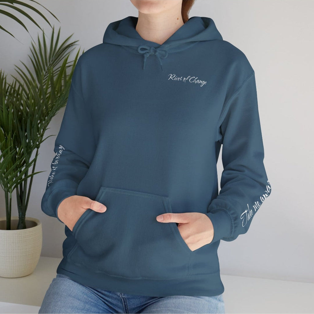 River of Change Graphic Hoodie – Inspiration & Comfort