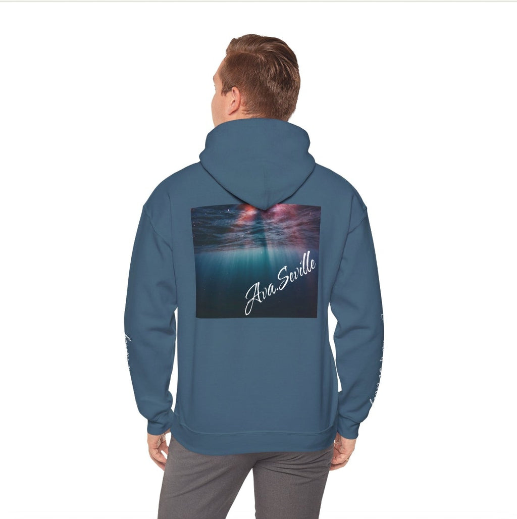 printed hoodie for men and women back design