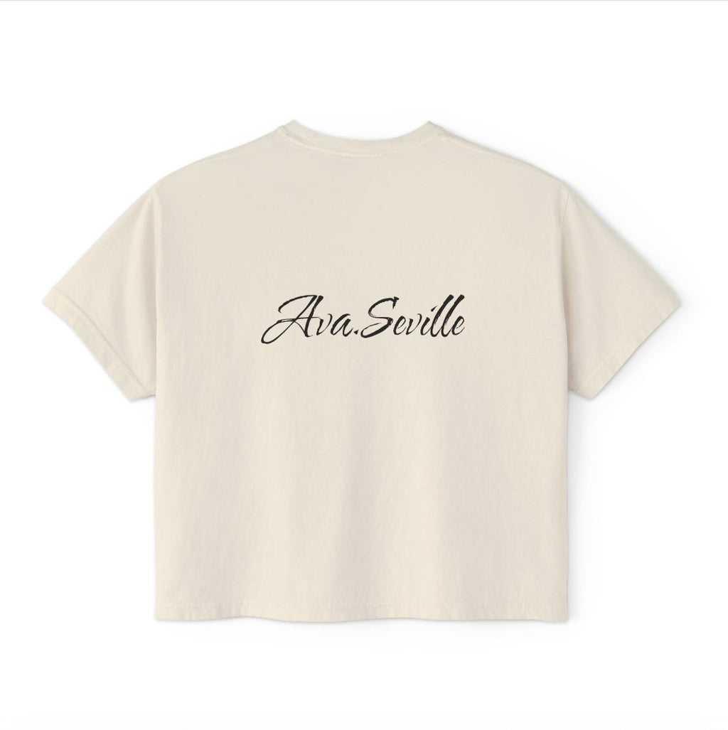 Women's Graphic Boxy Tee | Ava Seville Style